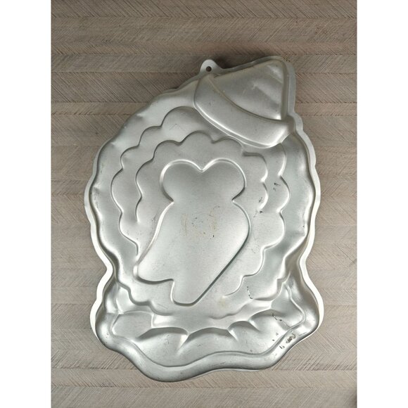 Vintage Wilton Big Bird Sesame Street Cake Pan Mold Aluminum Retro Bakeware - Picture 4 of 4